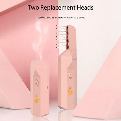 Dual-Function Bakhoor Hair Comb with Scent Diffuser