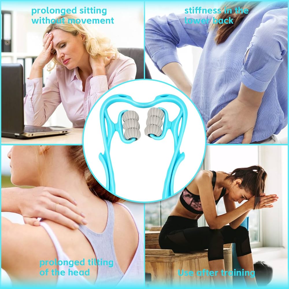 Neck Relief Manual Massager Designed for Cervical Pain