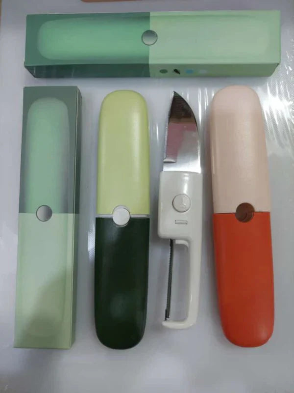 Steel 2 In 1 Fruit Cutting Knife