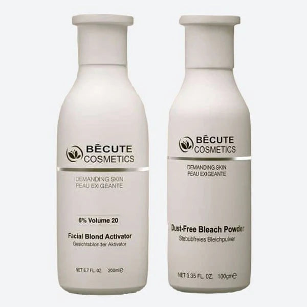 Becute Skin Polish Duo – Bleach Powder & Blonde Activator for a Radiant Glow